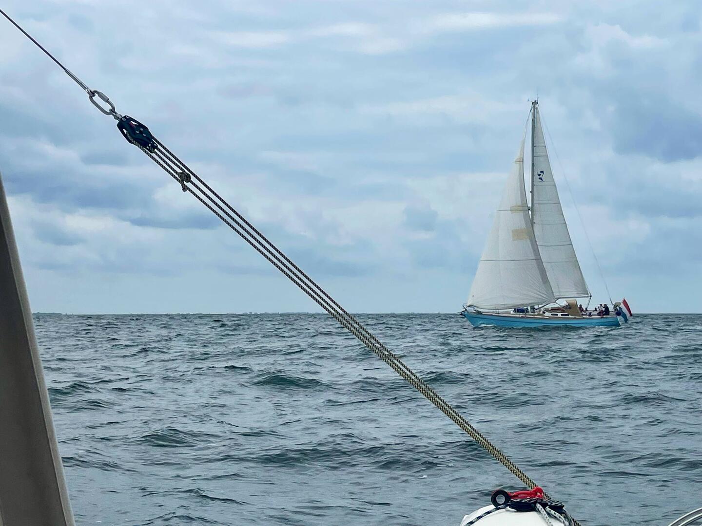 In der Regatta zum Fahrwasser gen Vordingborg