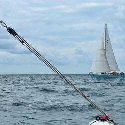 In der Regatta zum Fahrwasser gen Vordingborg
