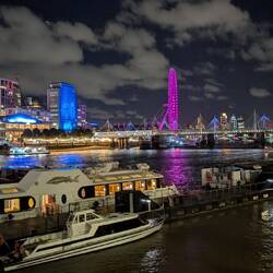 Auch südlich der Themse ist London bunt