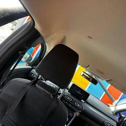 Man betrachte den langen Staubsaugerschlauch