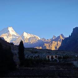 Aussicht auf dem Masherbrum (7821 m)