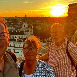 Die Sonne verschwindet.