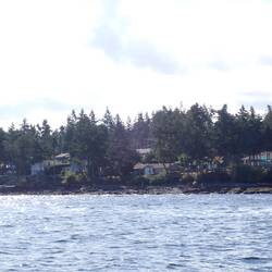 Just north of Nanaimo.