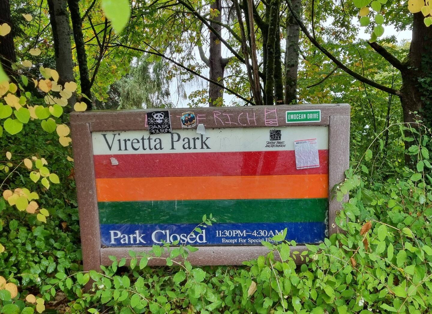 Hier steht die Gedenkbank für Kurt Cobain