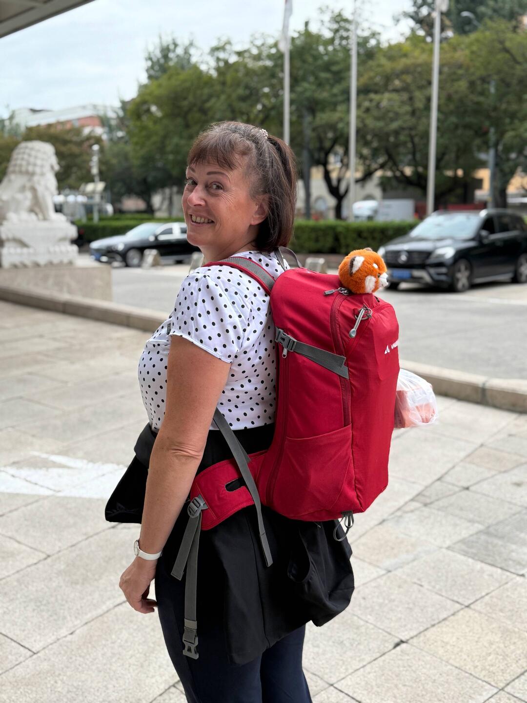 Aus geht's mit dem kleinen Freund