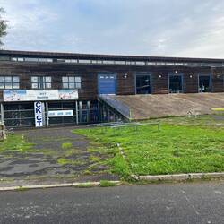 Enormous boat shed for French paddling club