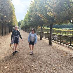 Royalty in biking outfits