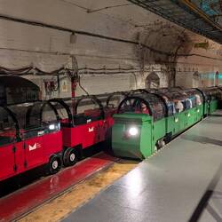 Mit der Mail Rail wurde bis 2003 die Post im Londoner Untergrund befördert
