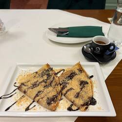 Palatschinken zum Nachtisch