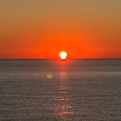 Sonnenaufgang in Bisceglie