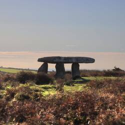Lanyon Quoit - Neolithic tomb dating back to 3500 BC (but reconstructed in 1815)