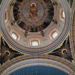 Deckengewölbe in der Basilika