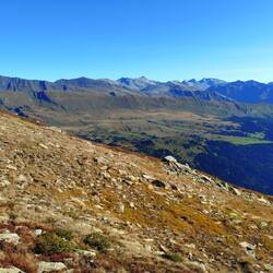 Nach dem Sattel der neue Ausblick