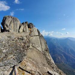 kurze Wanderung auf den Moro Rock (2050m)