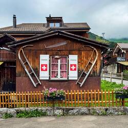 From our stroll around the village — Mürren, Switzerland.