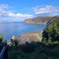 der schönste Blick auf die Bucht: vom Friedhof aus
