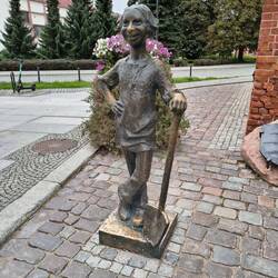 Bäckerjunge , der die Stadt vor den Soldatenheeren gerettet hat