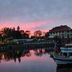 Abendrot in Elblag...