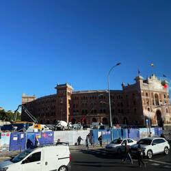 Madrid's bull fighting ring