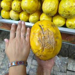 So ein großer Feuerball. Junge! (Maracuja)