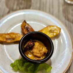 Kleine aber feine Vorspeise als Gruß aus der Küche