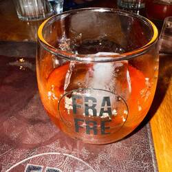 Letzter Drink im FRA FRE - Rum Old Fashioned