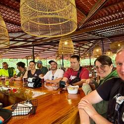 Alle durstig nach dem ungewohnt vielen Laufen 😄