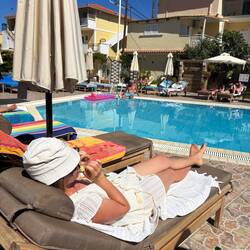 Steffi: She 's living her best life.