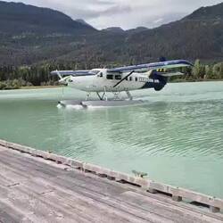 ....Wasserlandung am Green Lake...