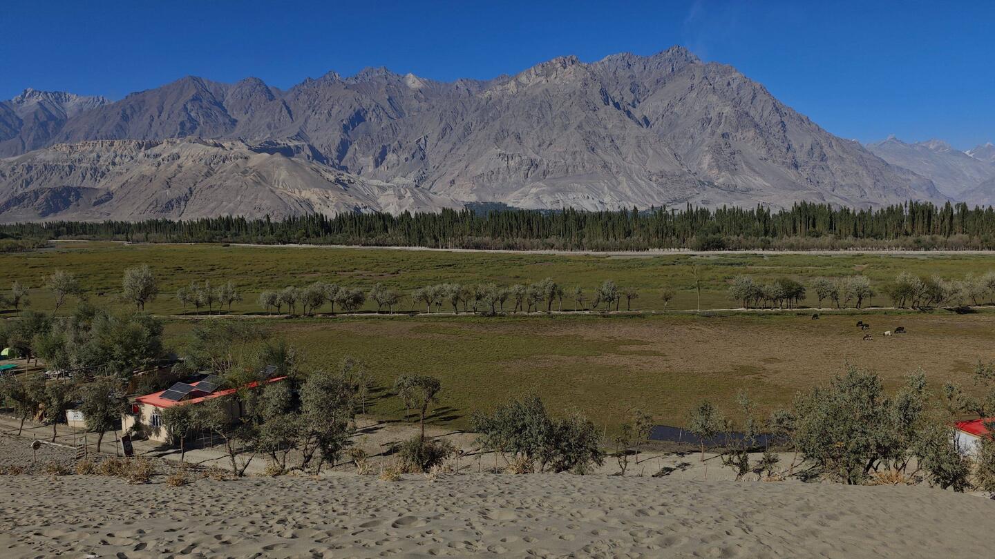 Katpana Lake ... leicht ausgetrocknet
