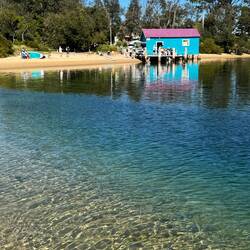 Mitchie' Jetty and the coffee shack