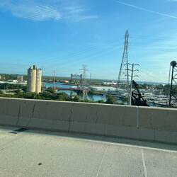 View from the Chicago Skyway