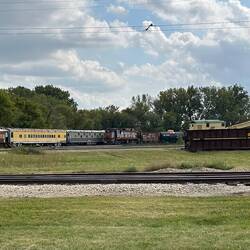 One small portion of stored rollingstock, hopefully, for future restoration