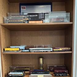 An interesting collection in Ed's office (and you should see his bookcase!)