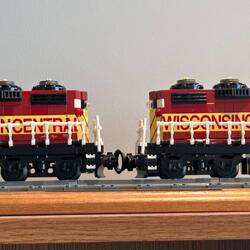 Ed even has Lego models of a couple of WC EMD locomotives