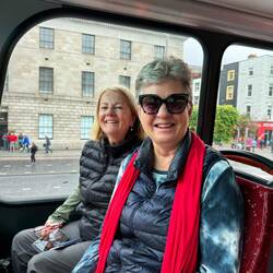 The 'hop on hop off' bus in Dublin was great!