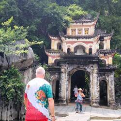 Eingang zur "Bich Dong Pagode"