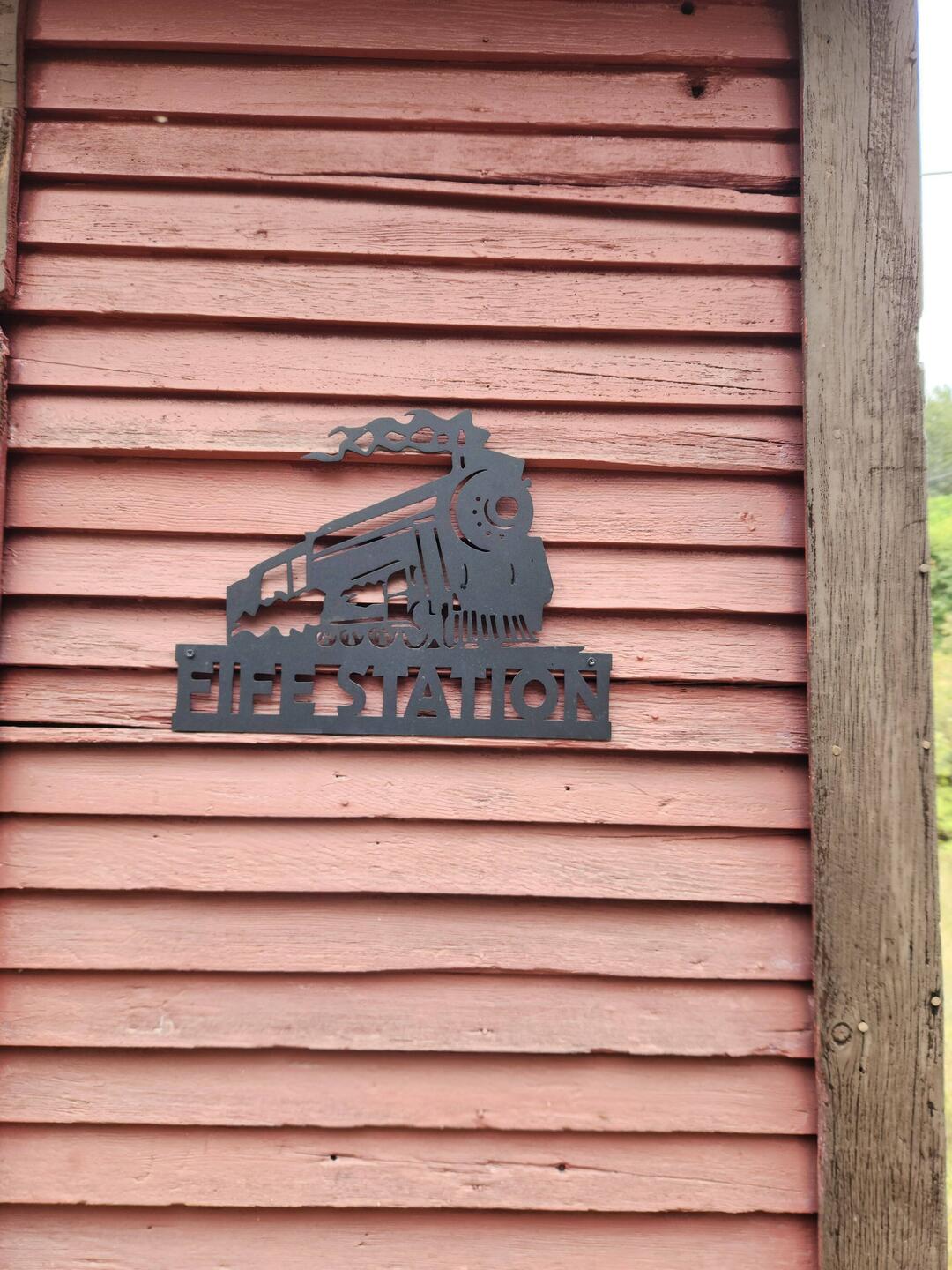 Start of the rail trail today