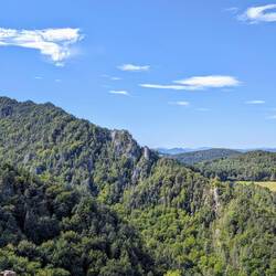 Looks like a castle but is only natural