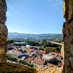 View over Trencin