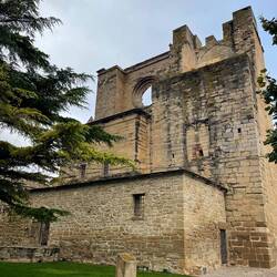 Cathedral ruins in Viana