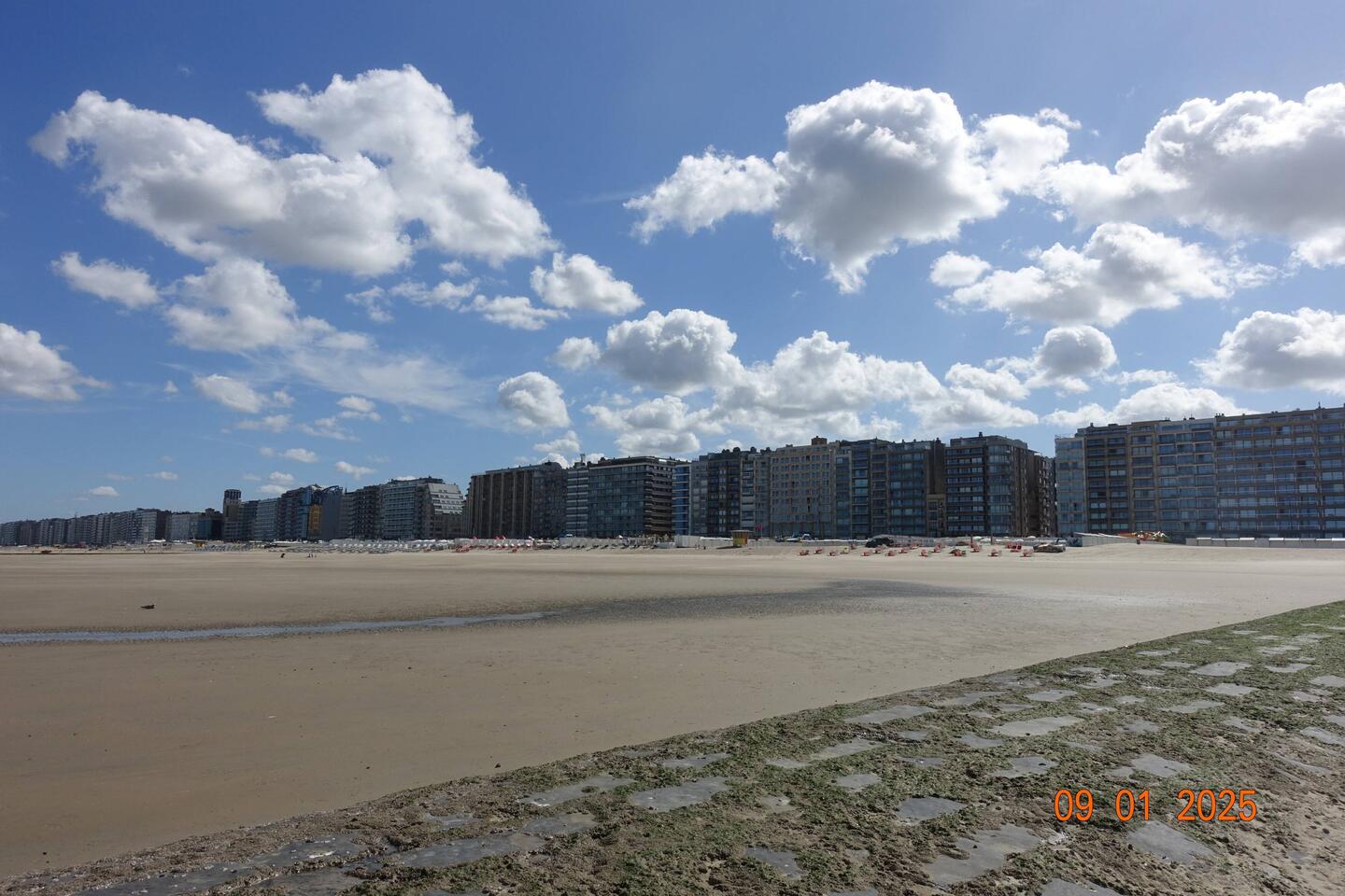 Bettenburgen am schönen Strand