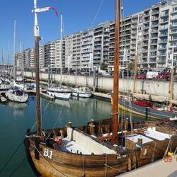 Sportboothafen von Blankenberge
