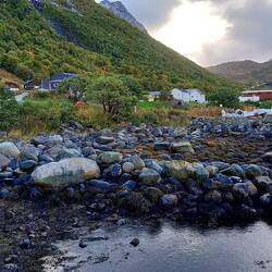 ....und der Hafen von Husøy ist erreicht.
