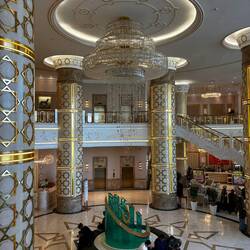 Hotel lobby