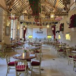 L'orangerie du château où on a dîné