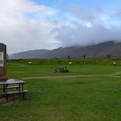 Die Reste des namensgebenden Forts.