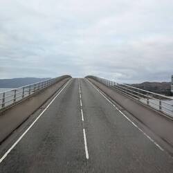 Da hinten (man kann es schon erahnen - oder nicht) liegt unser Tagesziel Kyle of Localsh