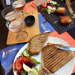 Leckere Käsekroketten und Lachstoast🤗