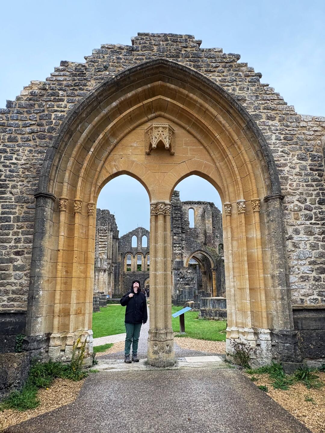 Reste der Kirche aus dem 12. Jahrhundert